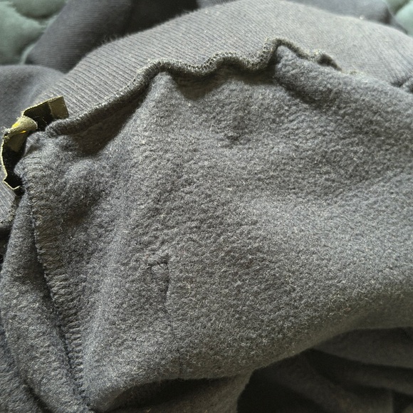 ESCADA Navy Fleece-Lined Joggers - Like New - Picture 8 of 9